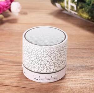 带发光二极管灯扬声器便携式无线迷你蓝牙扬声器超低音立体声充电便携式户外小扬声器