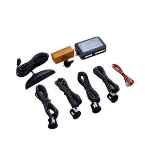 Sistema de estacionamiento de marcha atrás LED para coche, impermeable, 4 sensores de estacionamiento para marcha atrás - Product Image 1