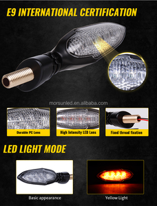 Amber Led dönüş sinyal gösterge ışığı KTM Duke için 390 690 EXC XCW 125 200 250 motosiklet aksesuarları - Product Image 2