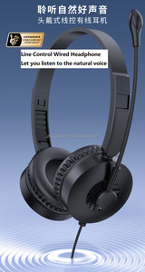 Sistema de llamadas Auriculares Tipo C Enchufe Profesional Auriculares de 7,1 canales, adecuados para computadoras y teléfonos con micrófono - Product Image 3