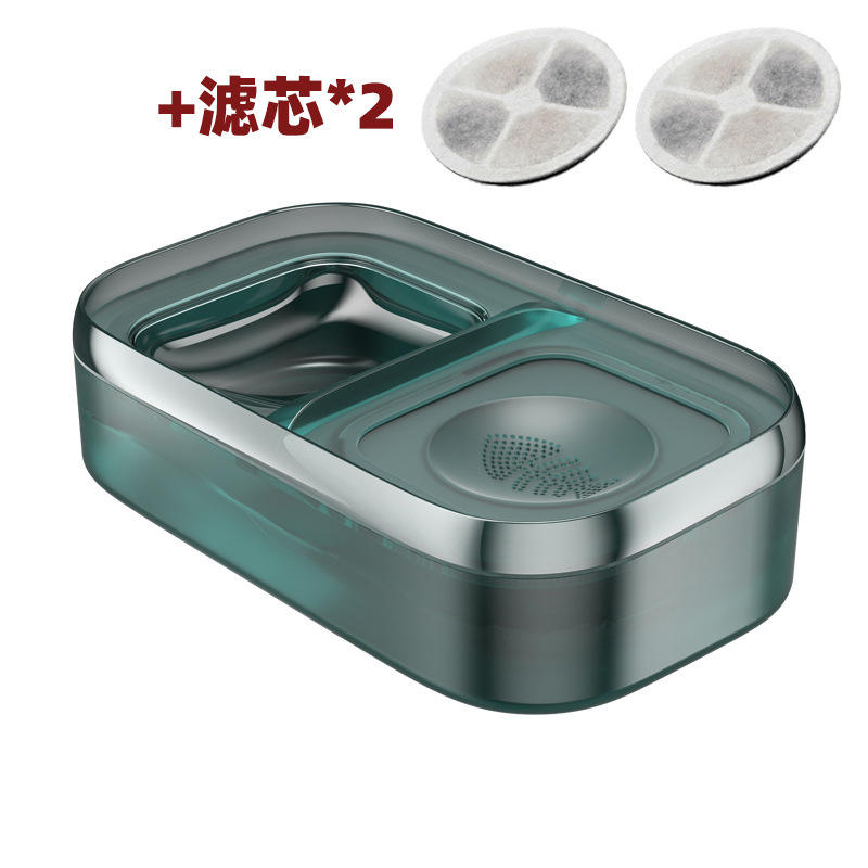 semi-transparent dark green