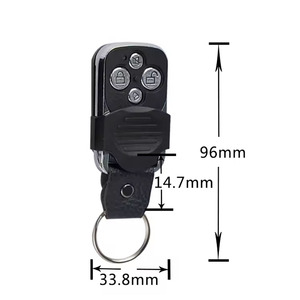 RF 433 MHz Universal-Garagentor-Code Duplikator 4CH wasserdichte Fernbedienung drahtlose Tordurchöffner-Lernen fester Code - Product Image 3