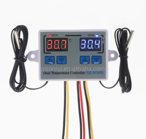 Controlador de temperatura digital, interruptor de temperatura ajustable de control dual de alta precisión, 1 unidad - Product Image 4