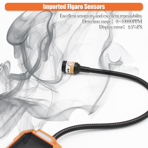 AIKESI-Detector Digital de Fugas de Gas, Sensor Semiconductor de Propano, Gas Natural, Combustible, Rango PPM, Alarma Audible/Visual, 1 Unidad - Product Image 4