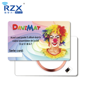 Campione gratuito di fabbrica diretto programmabile 125KHz personalizzato RFID EM4200 bianco bianco vuoto di controllo della porta chiave biglietto da visita - Product Image 3