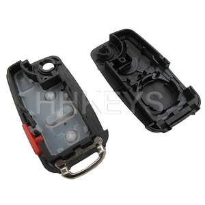 กุญแจรีโมท VW คีย์พลิก3 + 1ปุ่ม VW Key (พร้อมสกรู) - Product Image 2