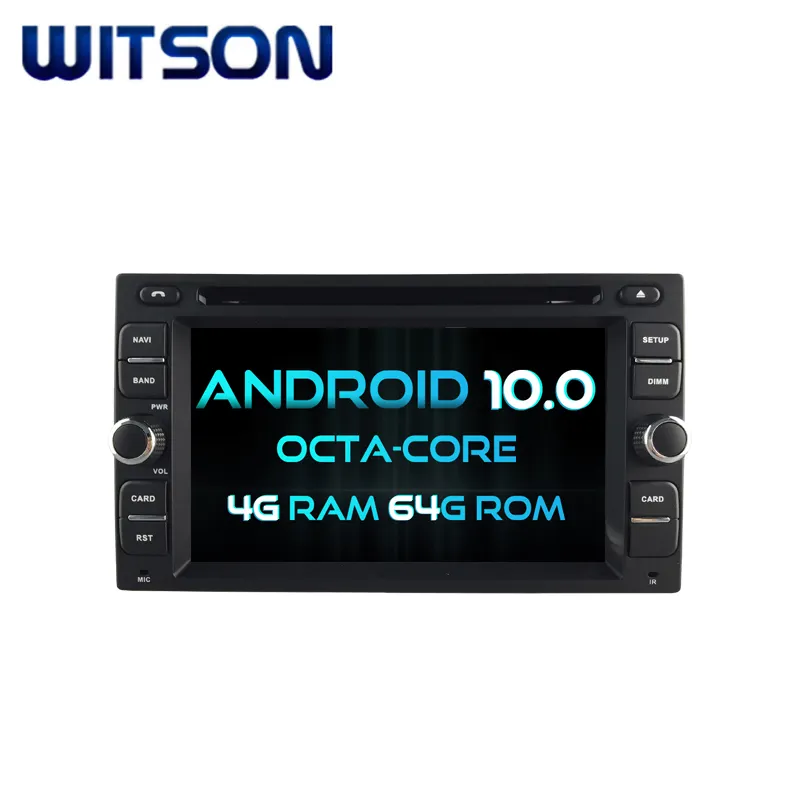 Автомагнитола WITSON ANDROID 10,0, DVD-плеер с GPS для NISSAN QASHQAI PALADIN 4G DDR3 64GFLASH