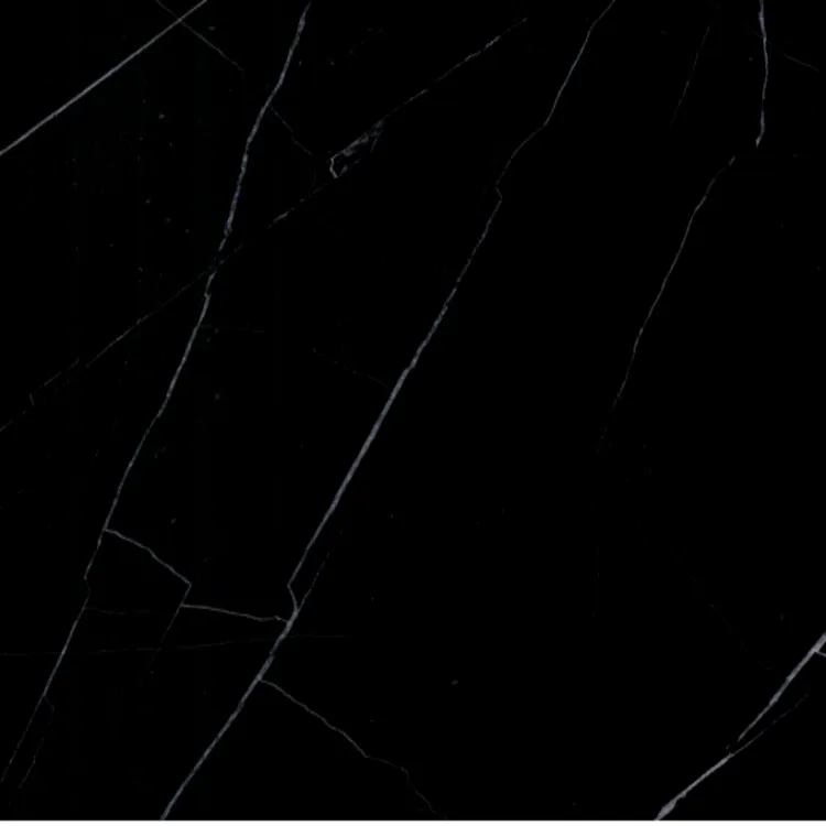Marquina noir marbre noir Nero Marquina plaque polie pour carreaux de sol et comptoir