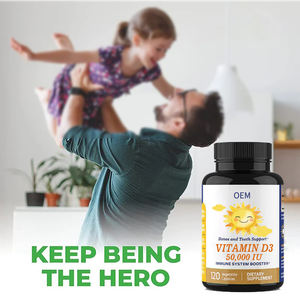 OEM özel etiket Vegan kemik dişleri ve bağışıklık sistemi desteği sağlıklı haplar diyet takviyesi 5000iu <span class=keywords><strong>Vitamin</strong></span> <span class=keywords><strong>D3</strong></span> kapsül - Product Image 3