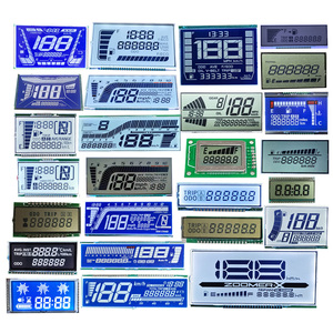 Fabbrica a buon mercato monocromatico modulo lcd personalizzato 7 14 segmento display lcd con tn htn stn fstn va schermo - Product Image 3