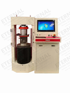 Máquina de prueba de compresión de hormigón con almohadilla de prensa servo microordenador de marco integrado de alta calidad - Product Image 3