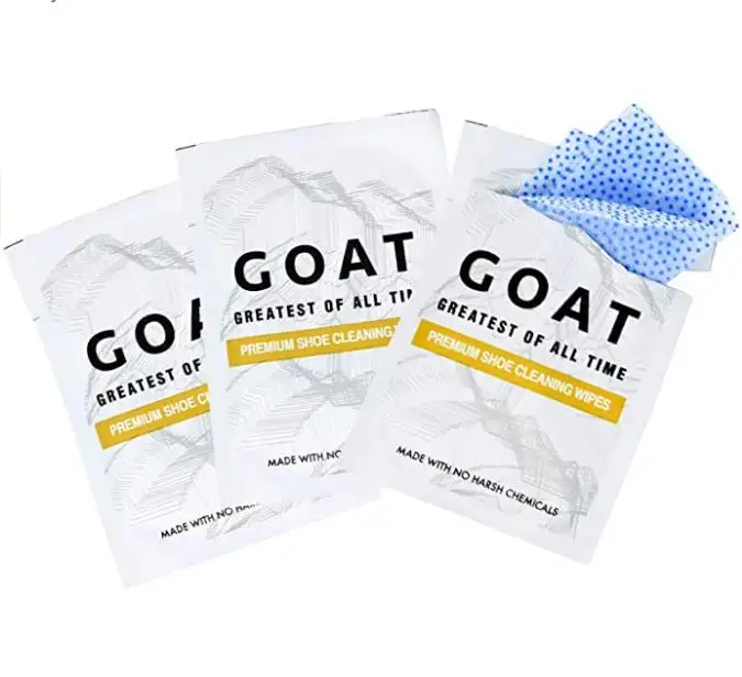 Cá Nhân Đóng Gói Da Sneaker Disposable Cleaner Giày Sạch Đánh Bóng Shine Wet Wipes Đối Với Giày