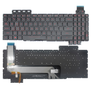 华硕FX63 FX63V FX63VD FX503 FX503V FX503VM FX503VD美国布局键盘笔记本电脑键盘 - Product Image 3