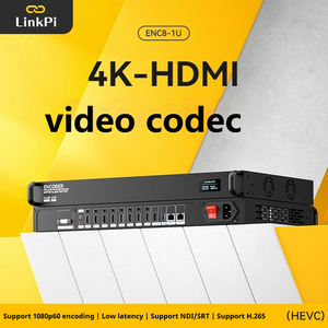 HD 8-Kanal Video Encoder HD MI Encoder Direkt übertragung HEVC H265 Video Encoder Decoder - Product Image 2