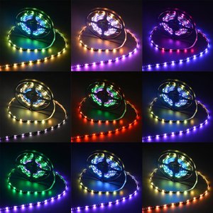 5m WS2811 Led şerit, programlanabilir ve adresli, 5050 dijital BRG LED ışık, 150LEDs IP67 tüp su geçirmez rüya sihirli renk 12V - Product Image 6