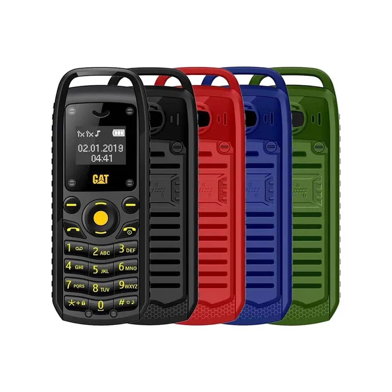 Điện Thoại Di Động Mini 2G GSM Màn Hình 0.66 Inch Thẻ Sim Kép Thiết Kế Chắc Chắn Điện Thoại Di Động Cỡ Nhỏ B25 Điện Thoại Di Động Mini