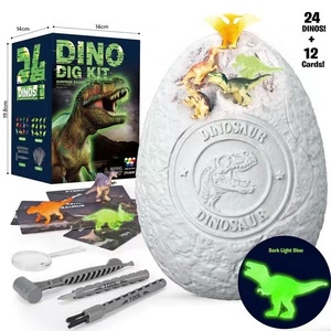 Dinozor DJG kiti eğitim DIY kazmak oyunu kazı fosiller kazma Dino yumurta alçı seti Paleontology oyuncak çocuklar için - Product Image 2
