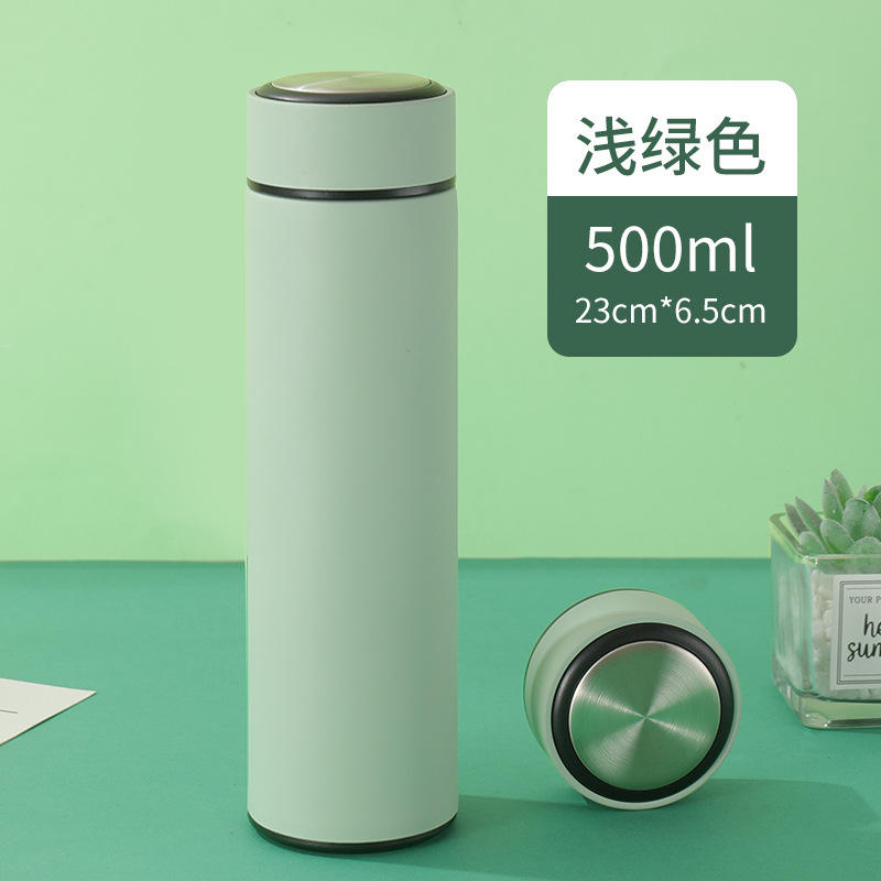 ถ้วยทรงตรง สีเขียวอ่อน