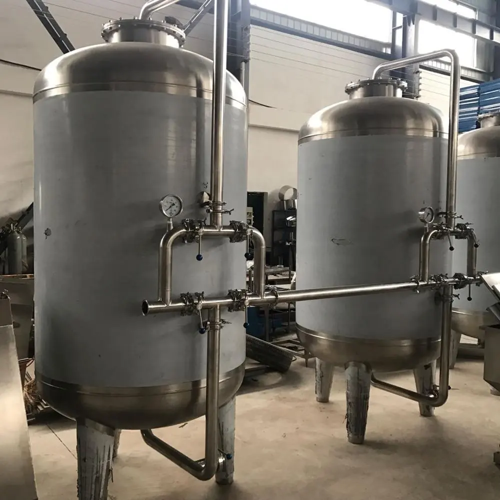 water plants of silica sand filter