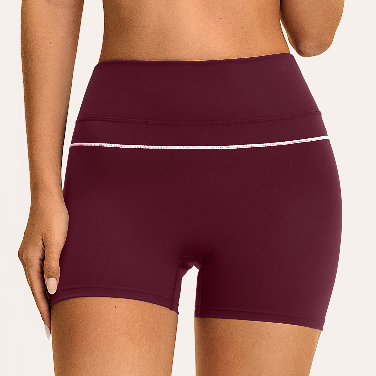 Pantalones cortos rojos