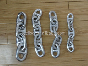 Large Steel Marine Stud Link <strong>Used</strong> Anchor <strong>Chain</strong> - Product Image 6