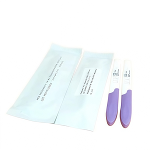 CE bersertifikat <span class=keywords><strong>Mamma</strong></span> sempurna <span class=keywords><strong>HCG</strong></span> diagnostik Strip satu langkah kehamilan cepat Kit uji medis analisa peralatan - Product Image 5