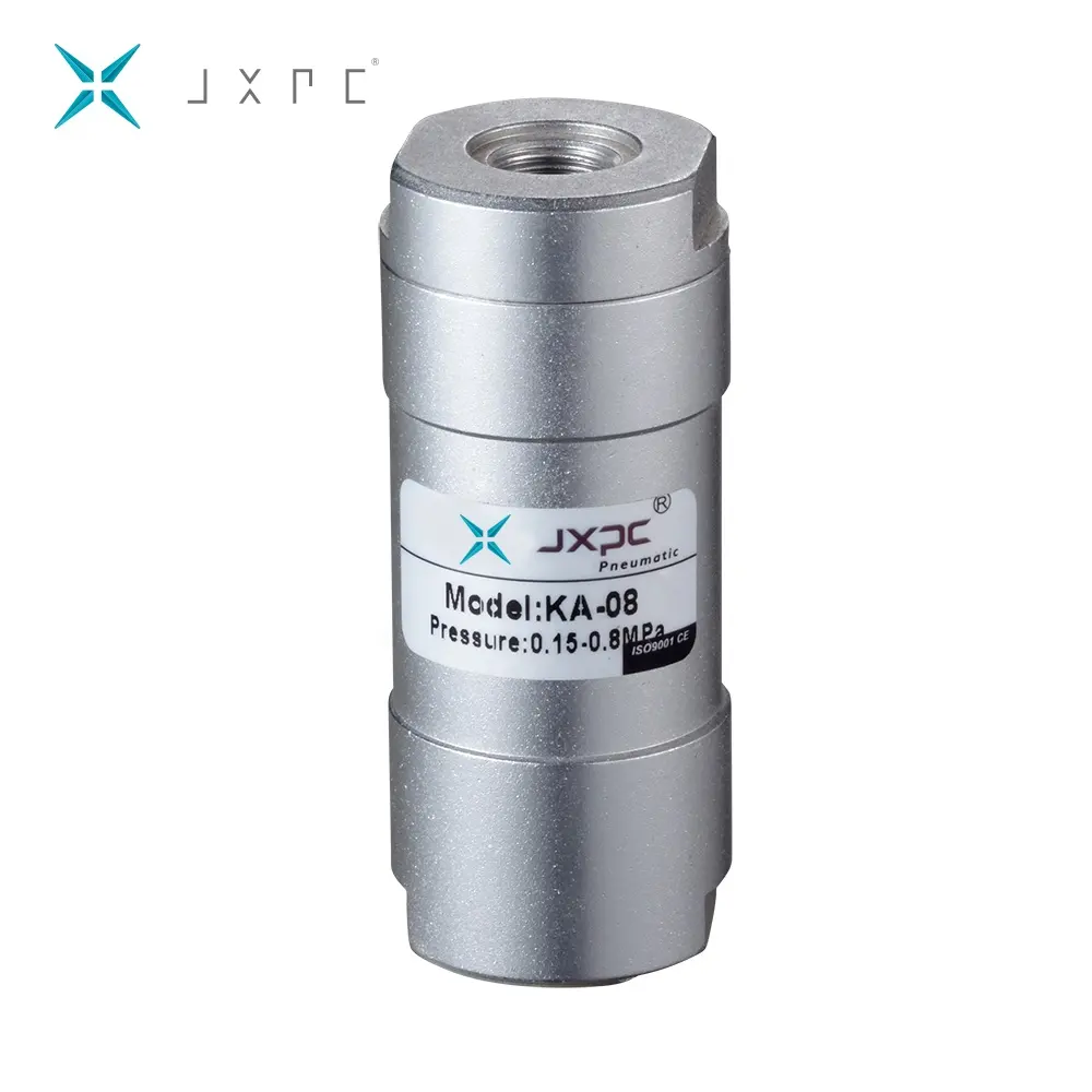 Válvula de retención unidireccional neumática solenoide de alta calidad serie JXPC KA, válvula de retención para aplicaciones generales, soporte OEM