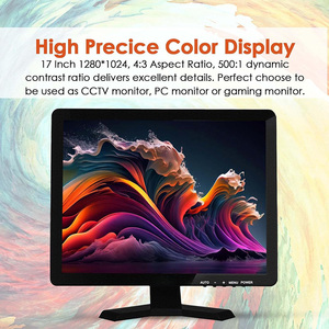 17 Inch PC <strong>Monitor</strong> <strong>TFT</strong> <strong>LCD</strong> <strong>Monitor</strong> 1280 X 1024 Resolution 4:3 HD <strong>Monitor</strong> Color Display Screen <strong>With</strong> Earphone <strong>Input</strong> - Product Image 4