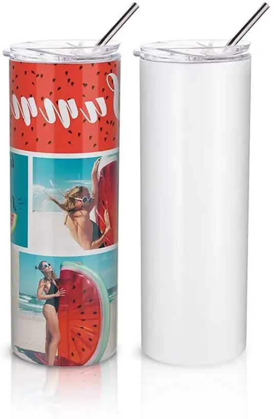 Cayi 2022 Hot Sale 20oz Sublimation Straight Skinny Tumblers 25pack On Sale
