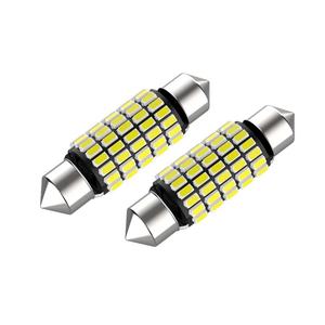 HAIYUANホットセールオートカーフェストーン31mm 36mm 39mm42mmランプホワイト爆発物6000K3014SMD無偏光<span class=keywords><strong>LED</strong></span>カーライト