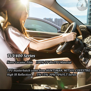 Yeni Film % 5% VLT Ultra siyah oto cam filmi 1.52*30m yüksek isı reddi araba güneş filmi pencere tonu - Product Image 6