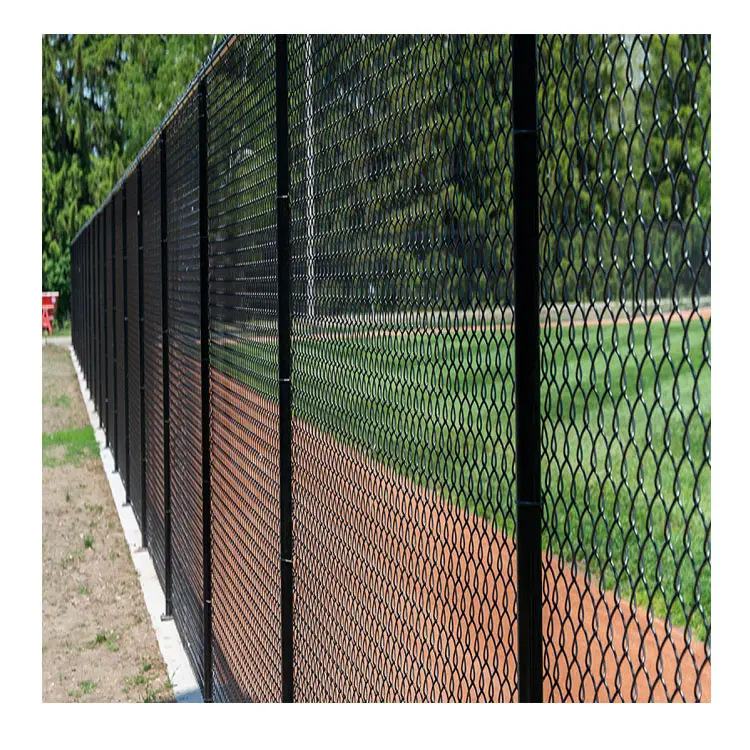 Ucuz 5 6 8 ft futbol basketbol sahası eskrim kullanılan galvaniz zincir bağlantı çit panelleri