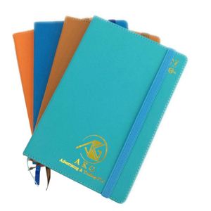 A4 Hardcover <strong>Notebook</strong> B5 PU Leather Planner A5 <strong>Custom</strong> Journal Diary with <strong>Elastic</strong> <strong>Strap</strong> - Product Image 5