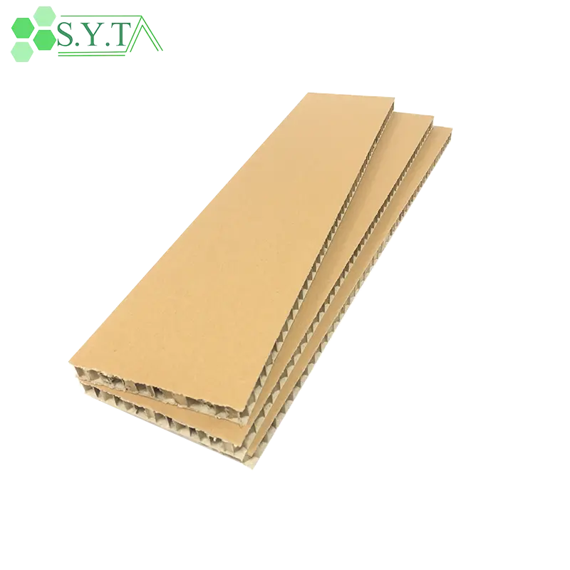 SYT Ecológico fuerte amortiguación 10mm de espesor cartón duro papel Kraft panal cartón para embalaje, protección de amortiguación
