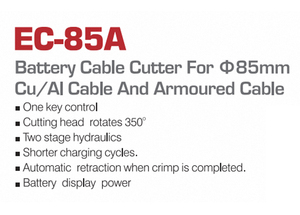 SPUs için çalışan ACSR Guy çelik tel zırhlı kablo pil için EC-85A cıvata ve kablo kesici - Product Image 4