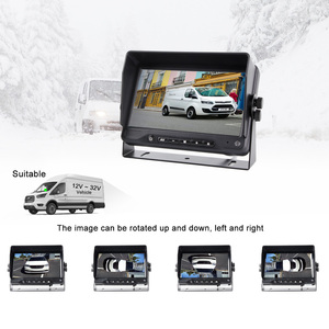 24V Camper Forklift <strong>Backup</strong> Reverse Rear View Security <strong>Cameras</strong> for Trucks Bus - Product Image 2
