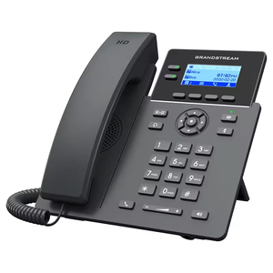 2 cuentas SIP 2 líneas integradas con fuente de alimentación POE y teléfono IP WIFI con función de cubierta insonorizada Grandstream GRP2601W - Product Image 1