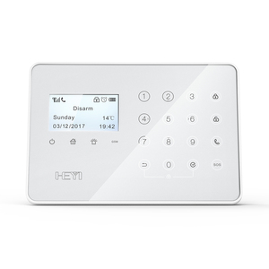 最新的触摸屏WiFi + GSM 2G 4g云服务器报警系统，带有线和无线区域，用于家庭自动化 - Product Image 1