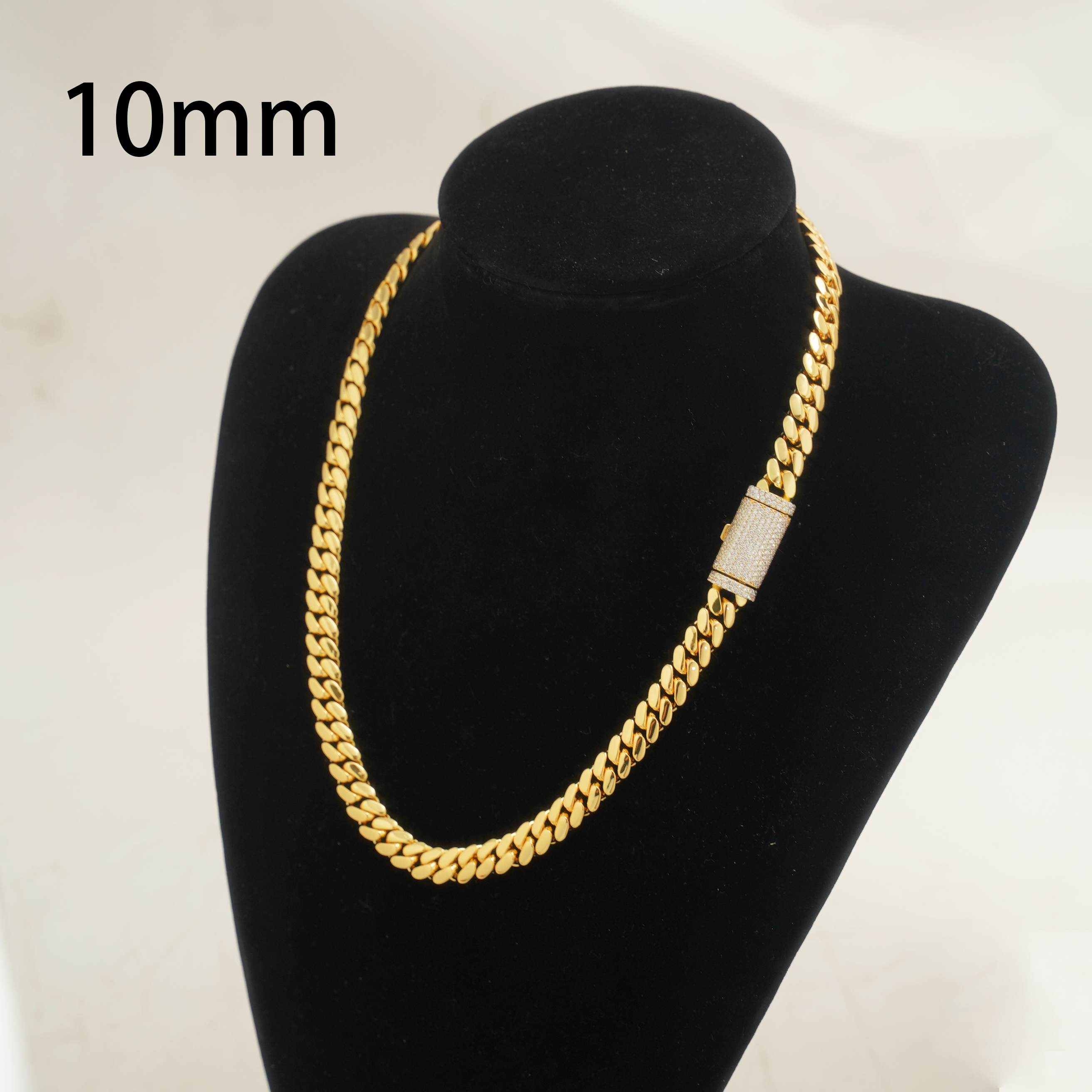 Boucle diamant-10mm