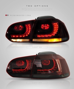 2Pcs/set Car Tail Light Assembly for <strong>VW</strong> Golf6 Mk6 R20 2008-2013 <strong>LED</strong> Brake Signal Light Tuning Parts Car Rear Lamp System - Product Image 3