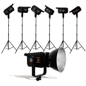 ไฟถ่ายวิดีโอ LED 100W กำลังสูงไฟถ่ายภาพ2800K-6800K สำหรับสตูดิโอ - Product Image 5