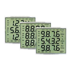 Günstiger Preis Benutzer definiertes Segment LCD-Display Segment zeigt Bildschirm HTN Positiv 5V kein Controller keine Hintergrund beleuchtung 7-Segment-LCD-Anzeige - Product Image 2