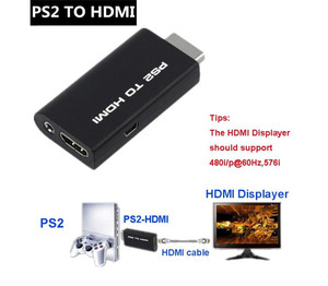 适用于PS2至高清MI音频视频高清转换器适配器，带3.5毫米音频输出PS2HD MI，适用于PS2显示模式 - Product Image 2