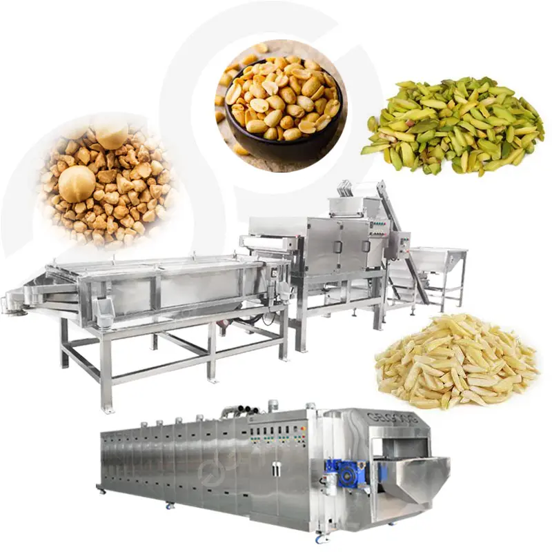 Macchina automatica per la lavorazione di Snack di noci tritate per tritare Snack macchina per tagliare le arachidi tritate macchina per fare Macadamia