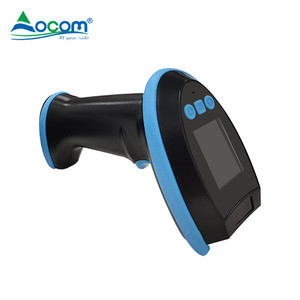 OCOM Portable USB Handheld <strong>QR</strong> <strong>Code</strong> Scanner <strong>Android</strong> Barcode <strong>Scanning</strong> Gun with LED Screen Display 1D 2D Interface - Product Image 4