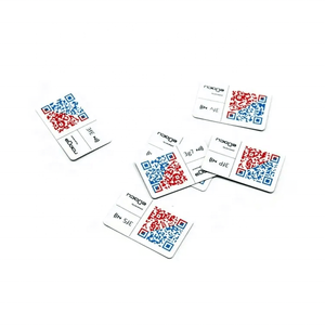 Codice QR personalizzato Tag NFC pagamento adesivo NFC quadrato rotondo