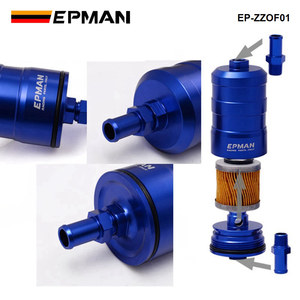 EPMAN Rennsport-Kraftstofffilter Wettbewerb 10-Mikron-Papierfilter komplett für Subaru Forester LEGACY Honda CIVIC EP-ZZOF01 - Product Image 5