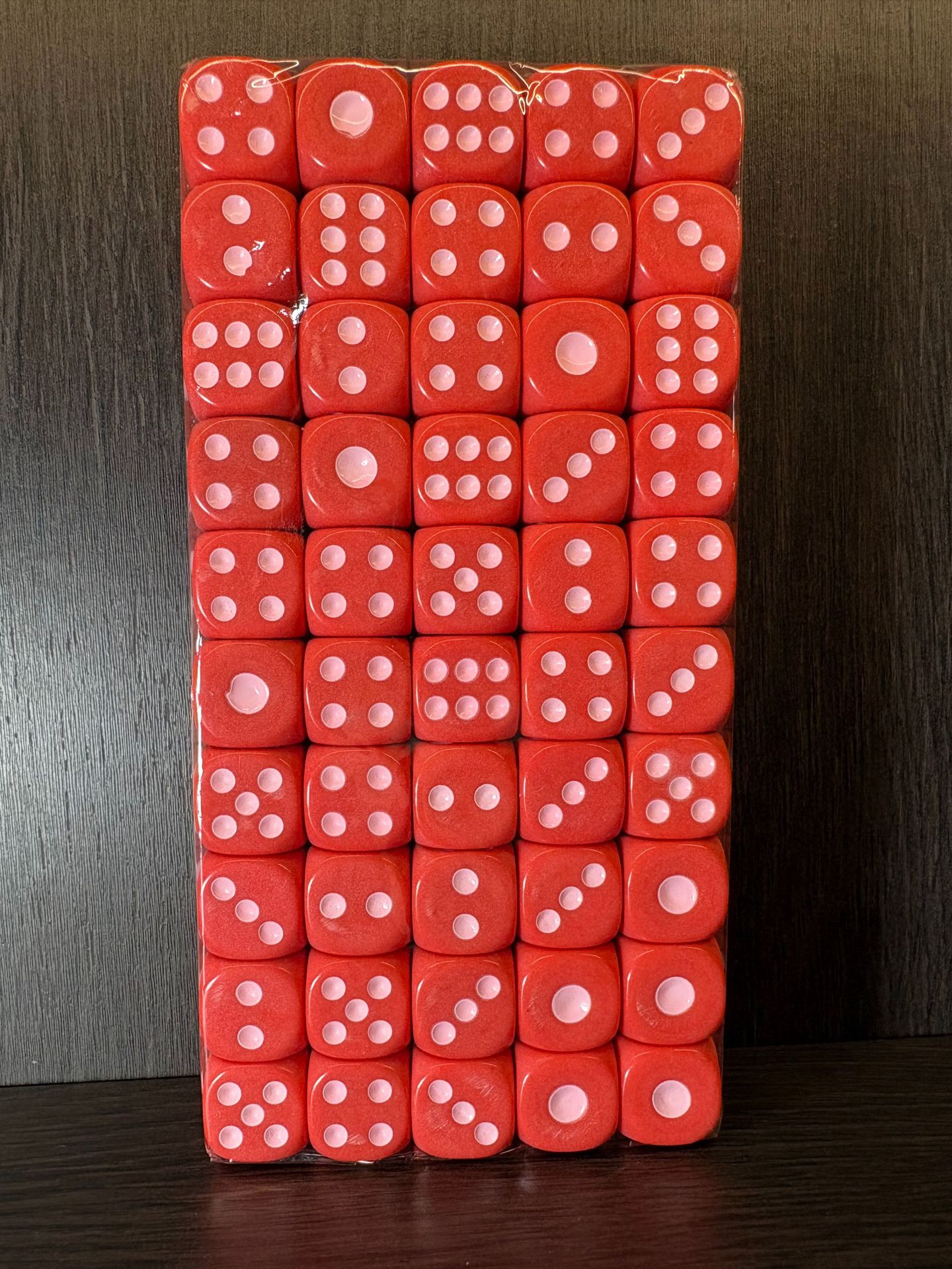 14mm red big 1 dot dice