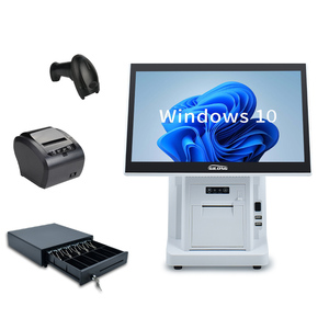 Встроенный 80 мм Термопринтер Windows все в одной системе POS для бизнеса - Product Image 3