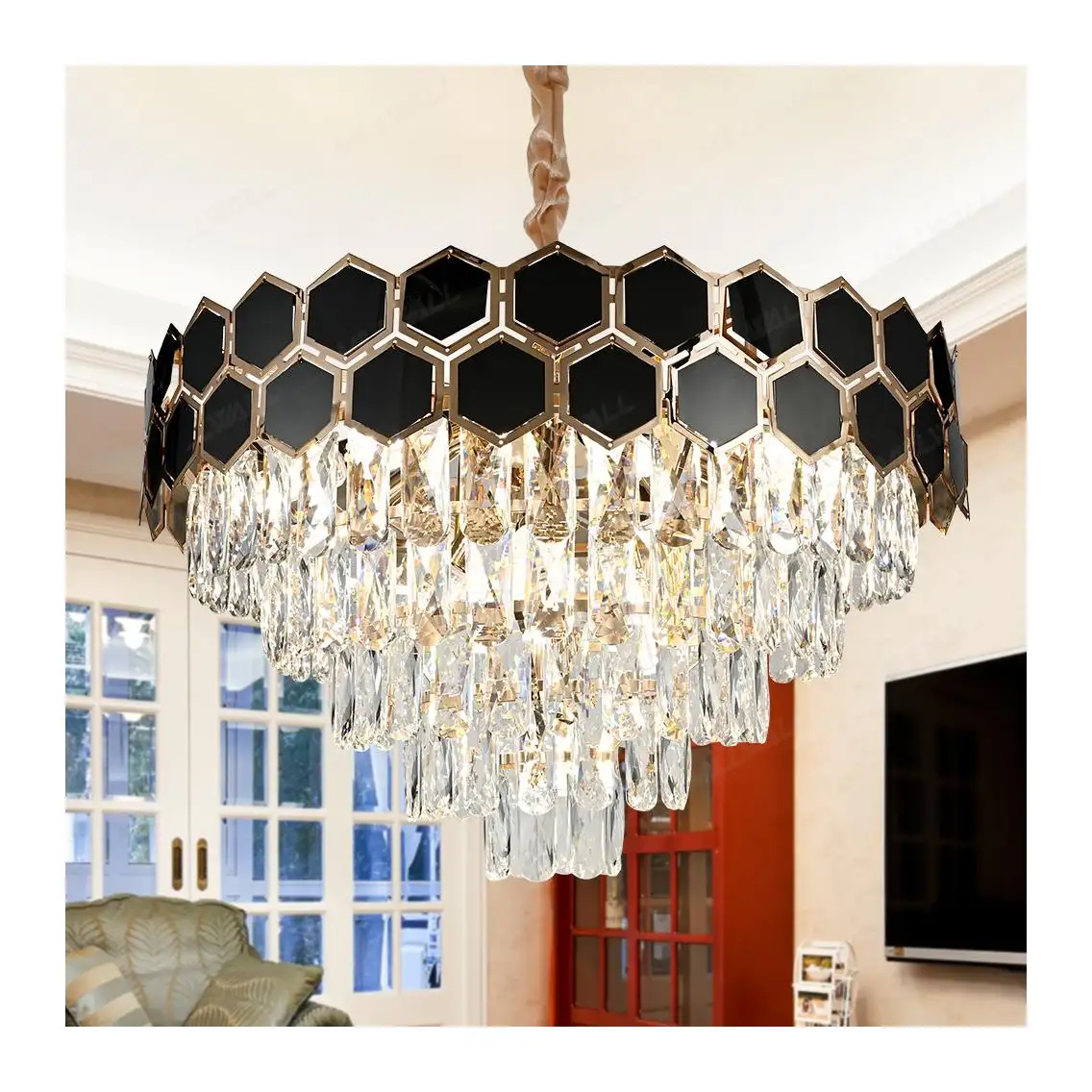 Luxury Modern Crystal Ceiling Lamp Marrakech Handmade Turkish Mosaic Hanging Lamps Turkish Chandeliers Mosaic Pendant Lights